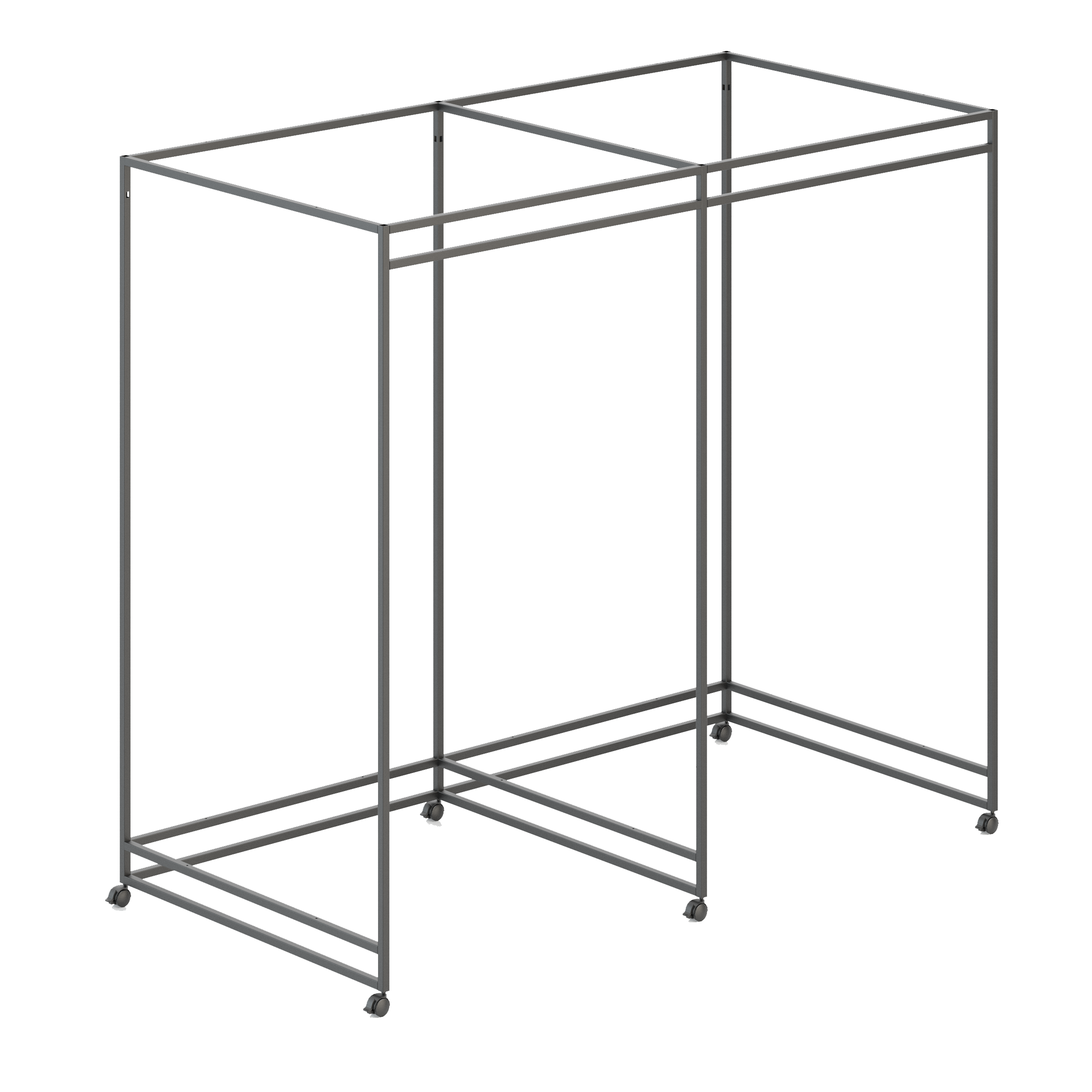 Product image (Changing room - base frame – double, on castors)