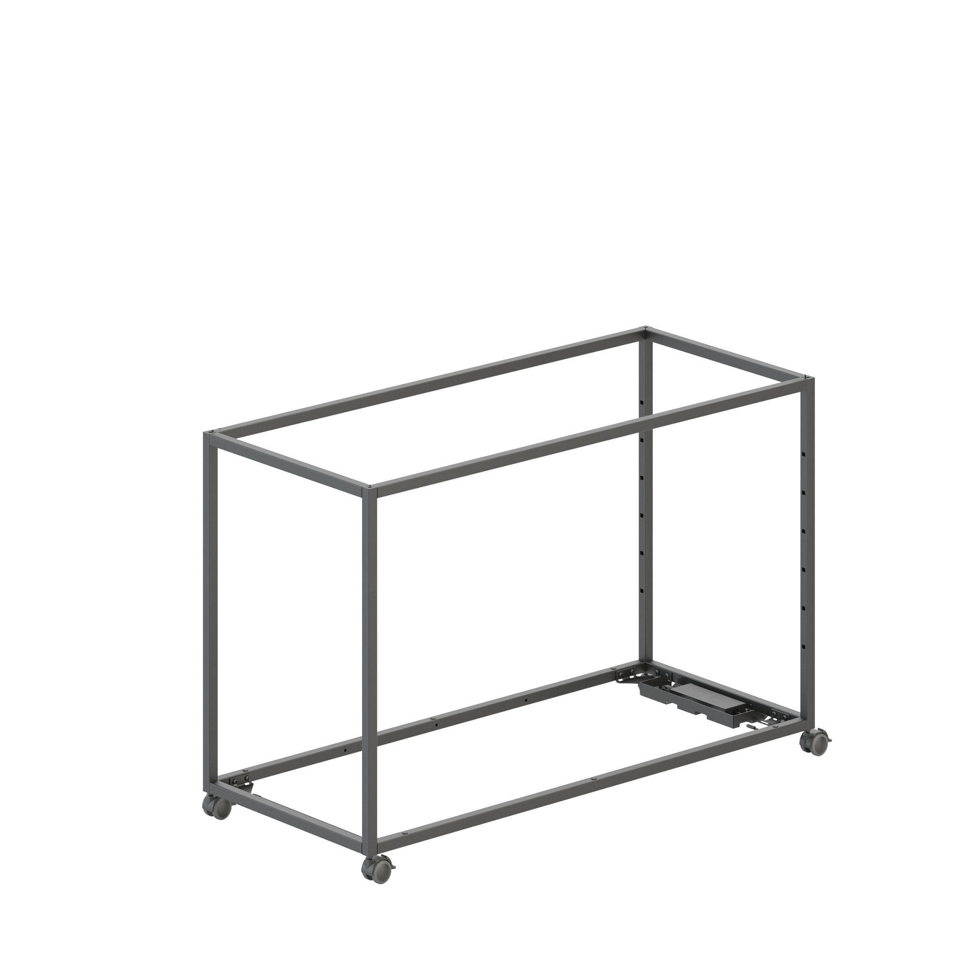 Product image (Display table - base frame – on castors, electrified)