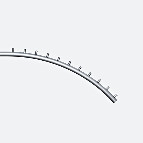 Product image (Front arm, curved Ø 12 mm)