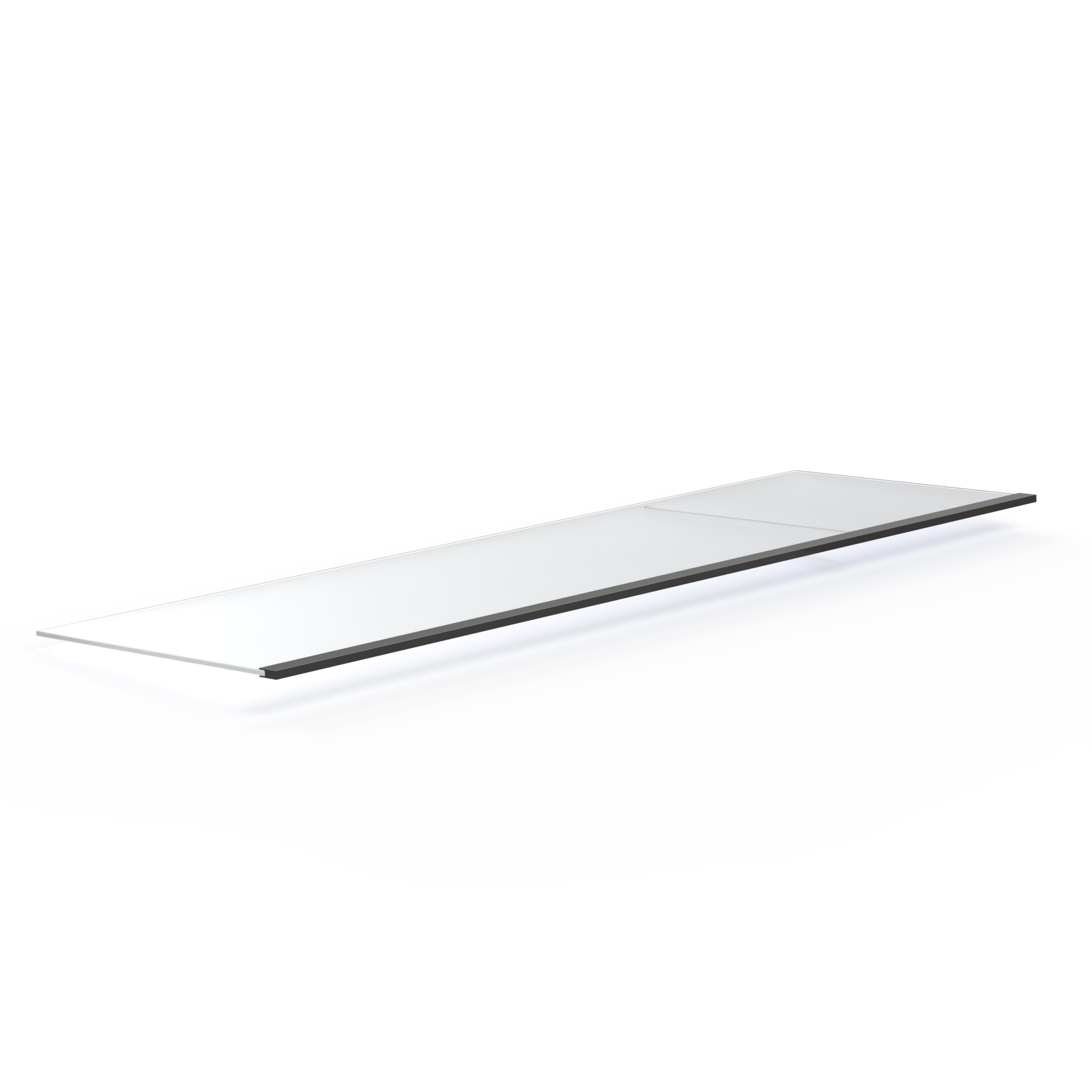 Product image (Glass shelf with LED lighting – for bracket 30 x 15 mm)