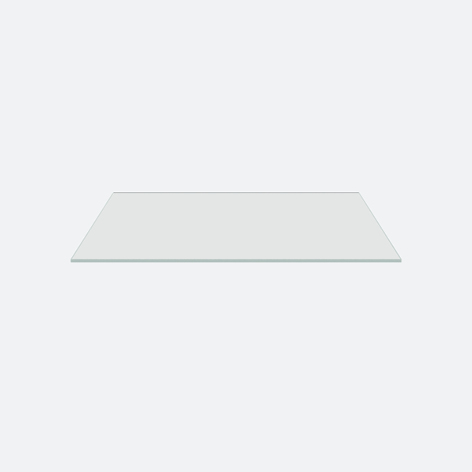 Product image (Glass top shelf - outer – for depth 330 mm)