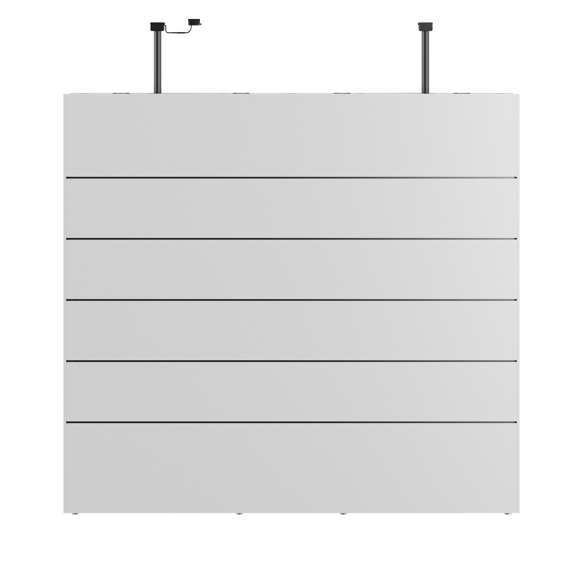 Product image (Invisible 6  wall  Fashion – with clamping adapter, electrified)