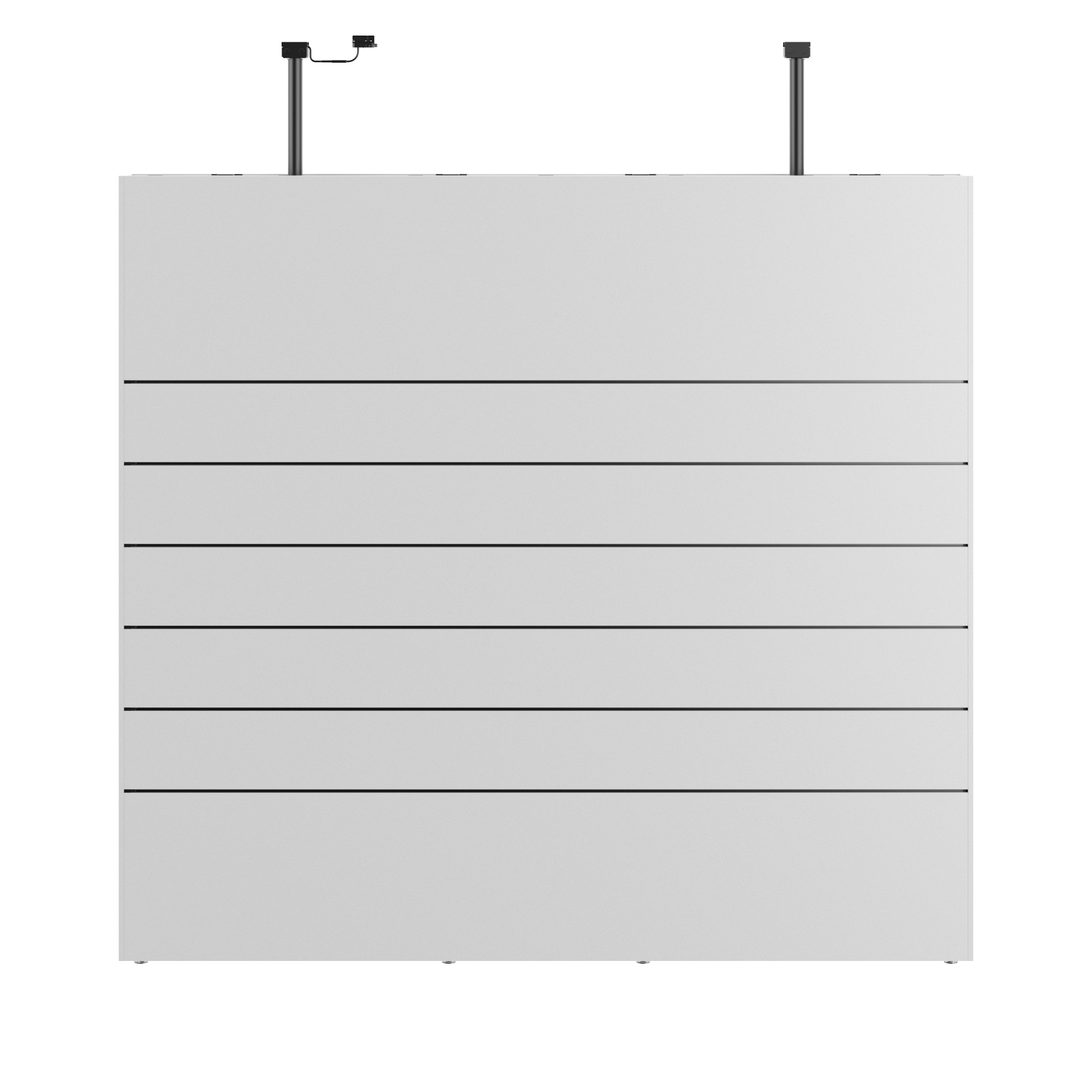 Product image (Invisible 6 wall H & B – with clamping adapter, electrified)