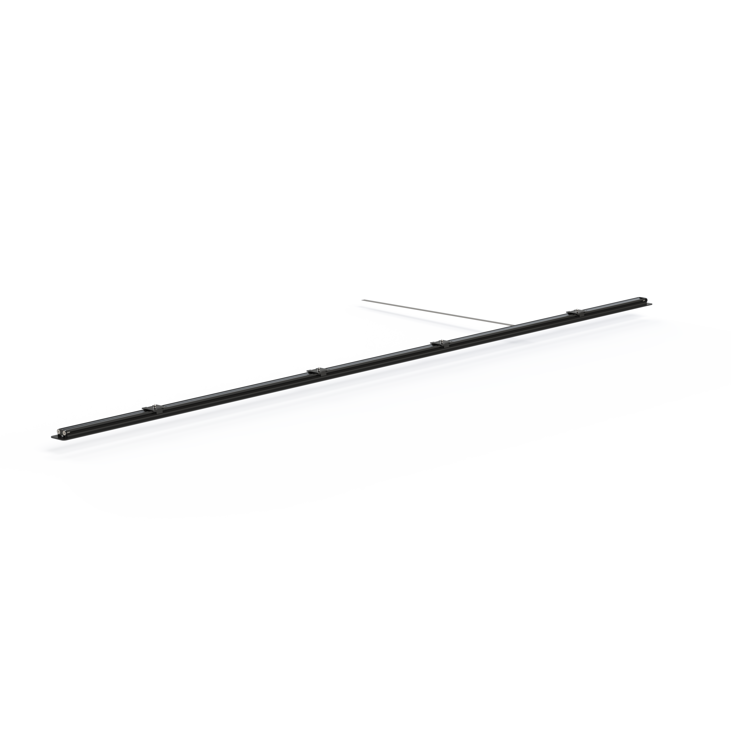 Product image (LED lighting flat conductor – for wooden shelve with bracket 30 x 15 mm)