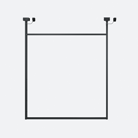 Product image (Merchandise support frame – with screw adapter, without electrification)