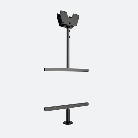 Product image (Panel holder with sliding adapter and floor locking mechanism – without electrification)