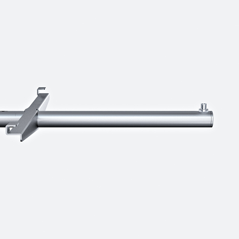 Product image (Support bracket Ø 25 mm – for wooden or glass shelf)