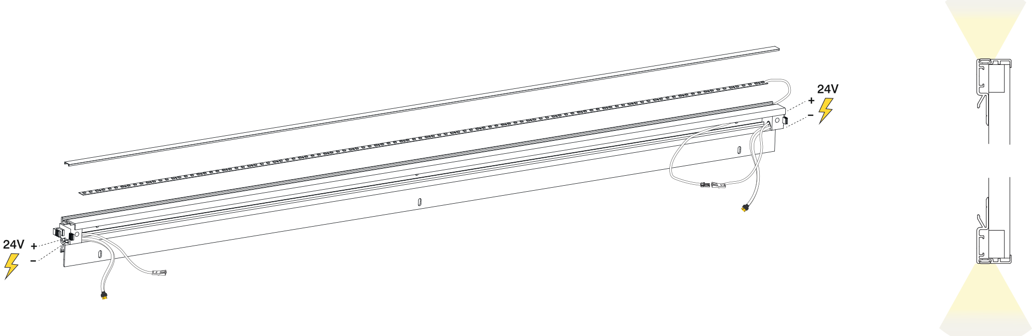 Product image (Top wallwasher)