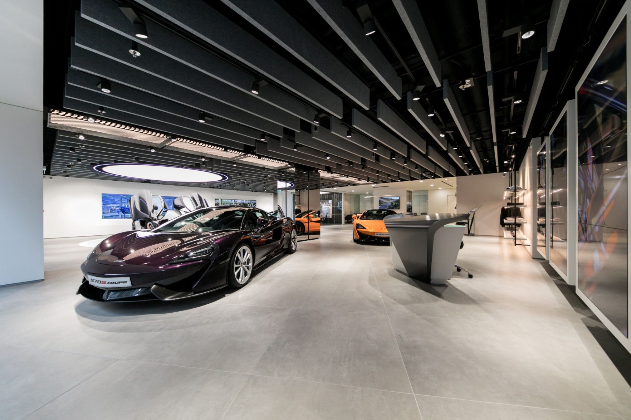 Overview of the business space of the car manufacturer McLaren.